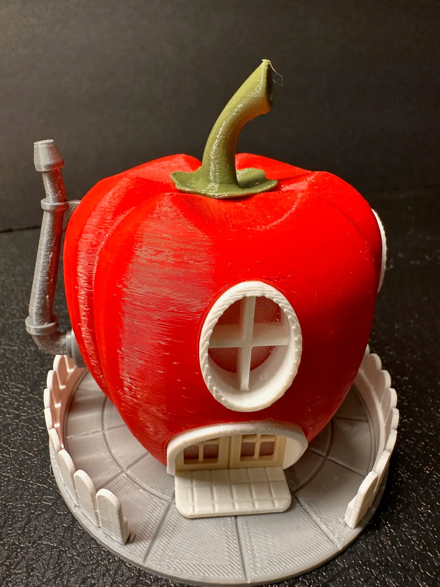 Red Pepper Fairy House