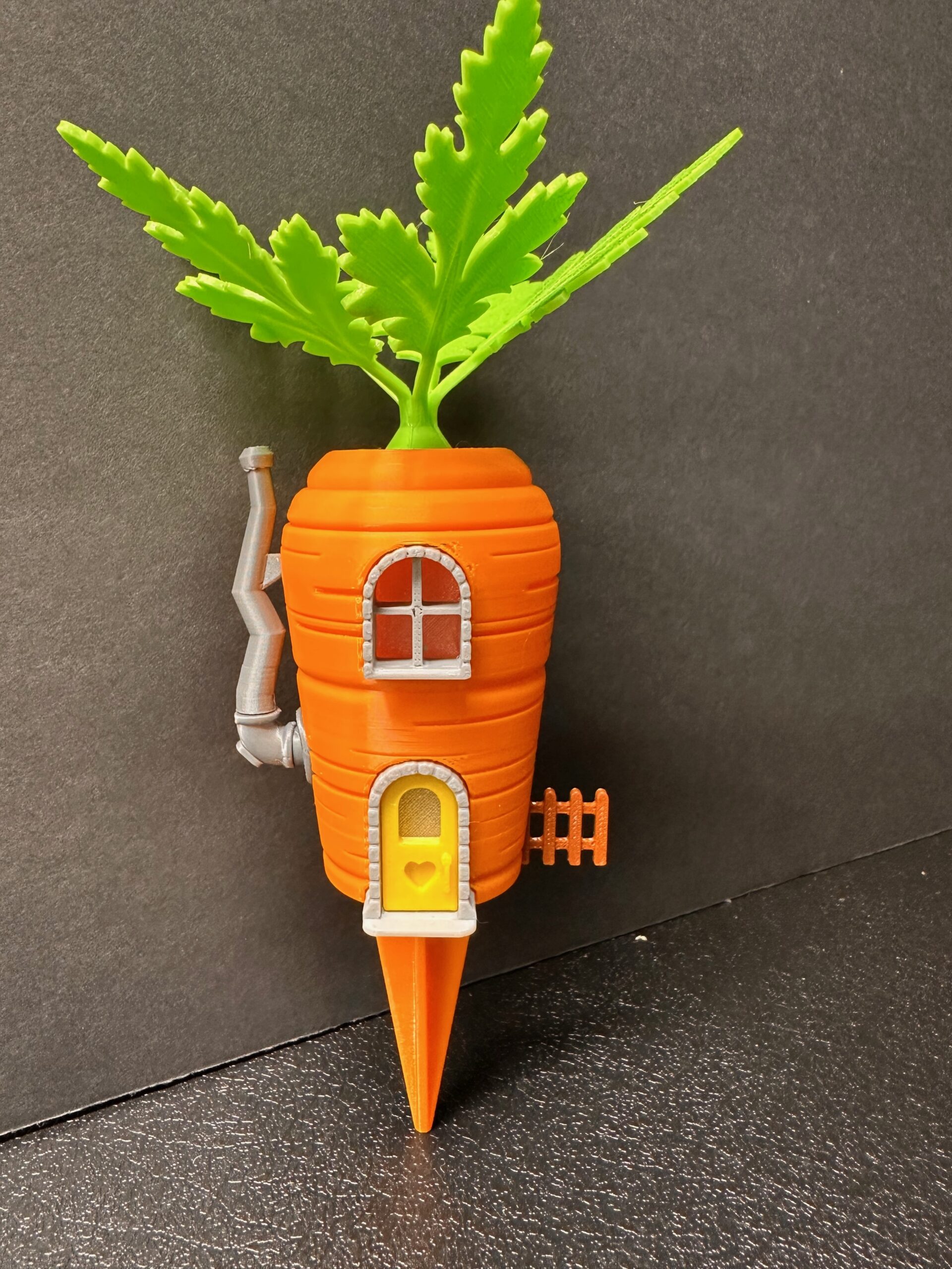 Carrot Fairy House