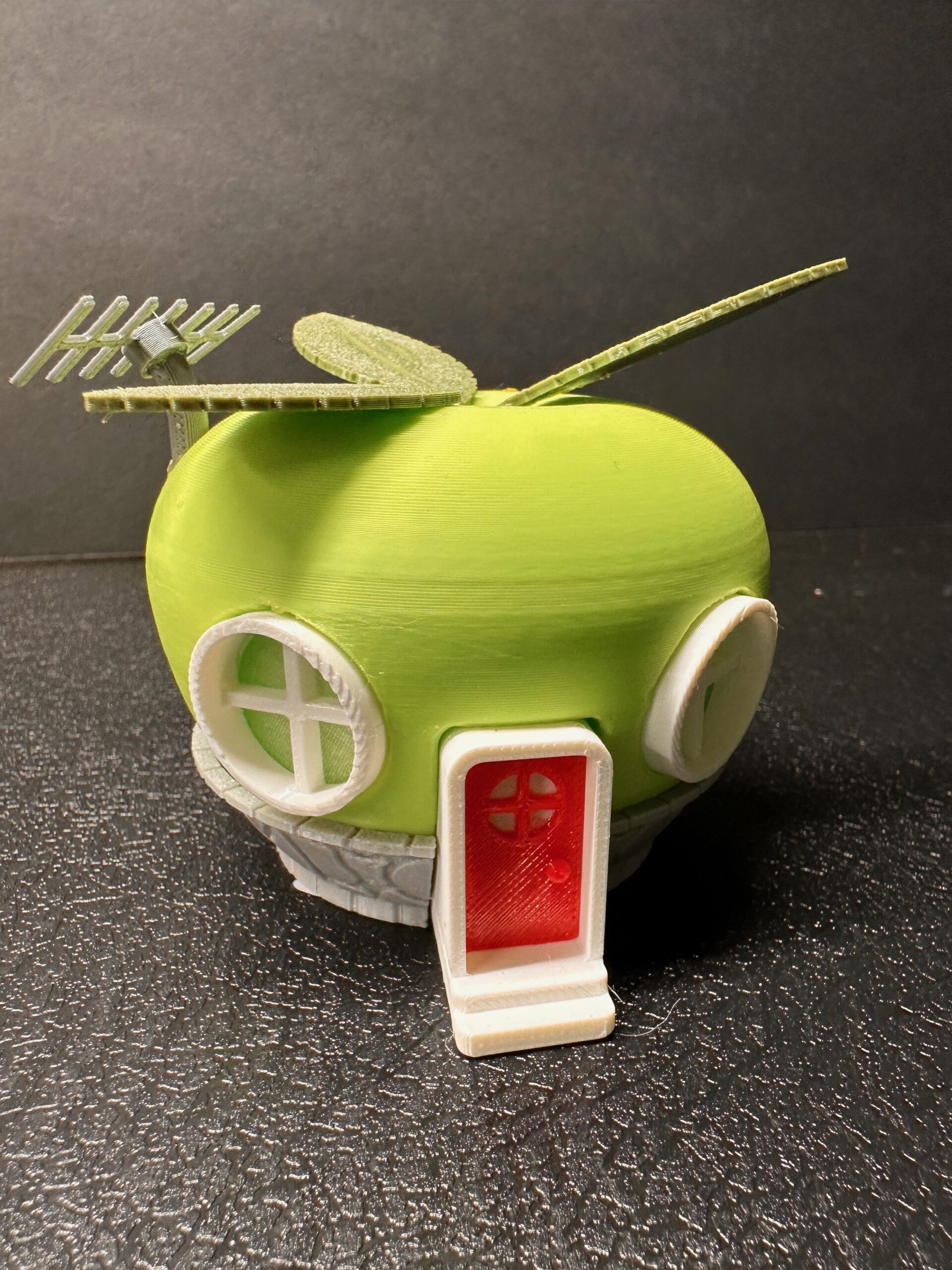 Green Apple Fairy House