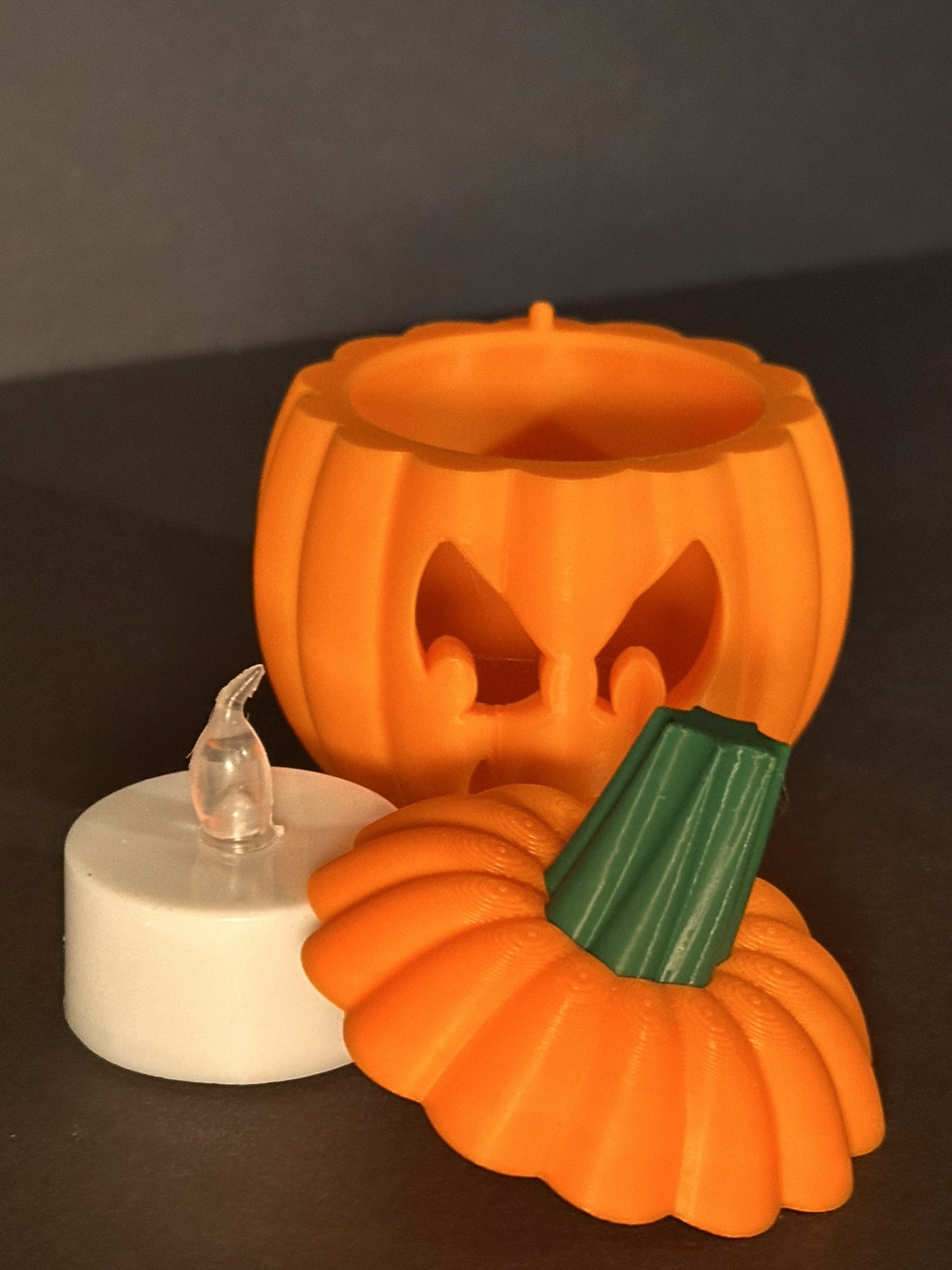 Tea Light Pumpkin – 002