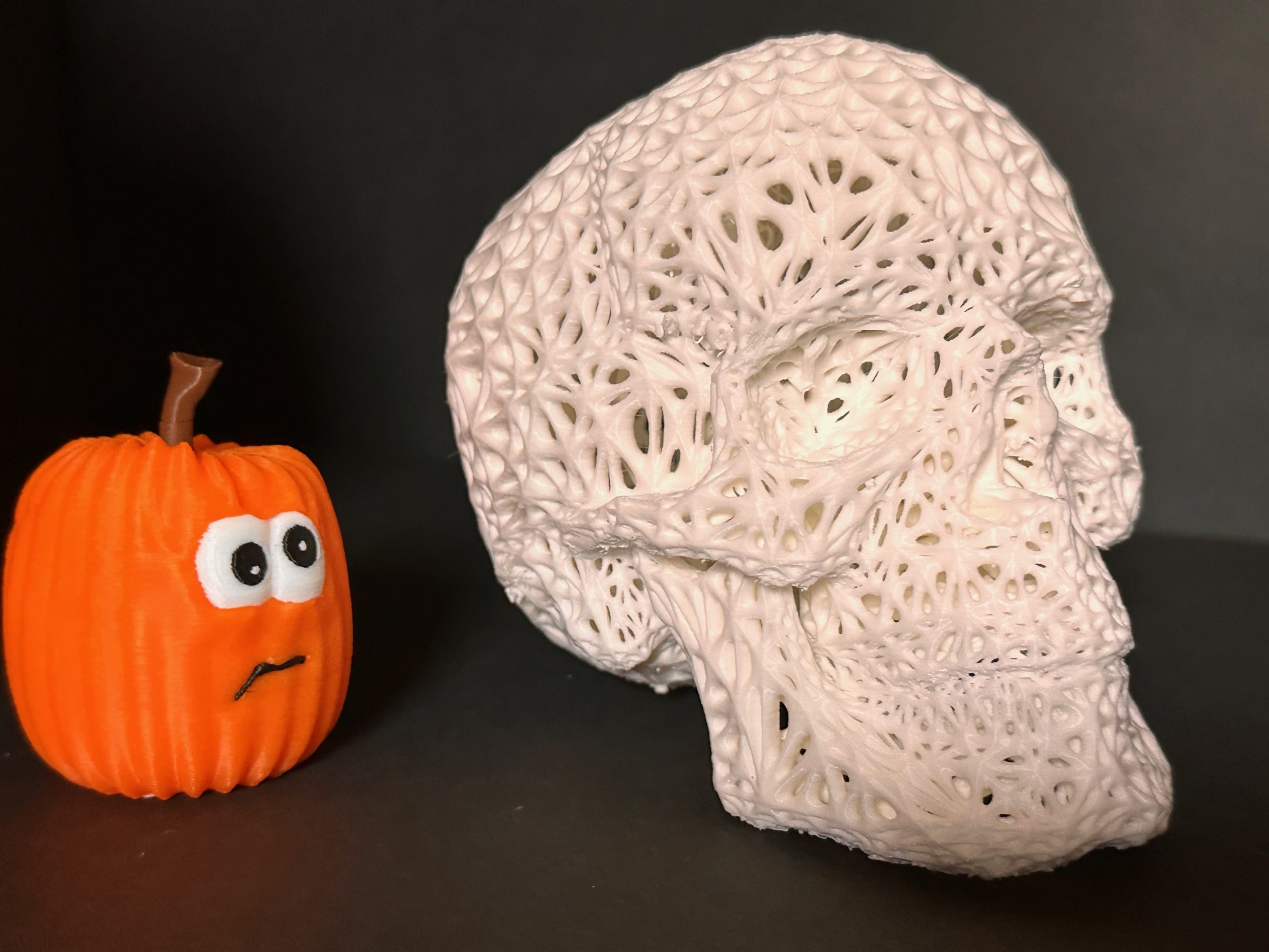 Skull – Web – White