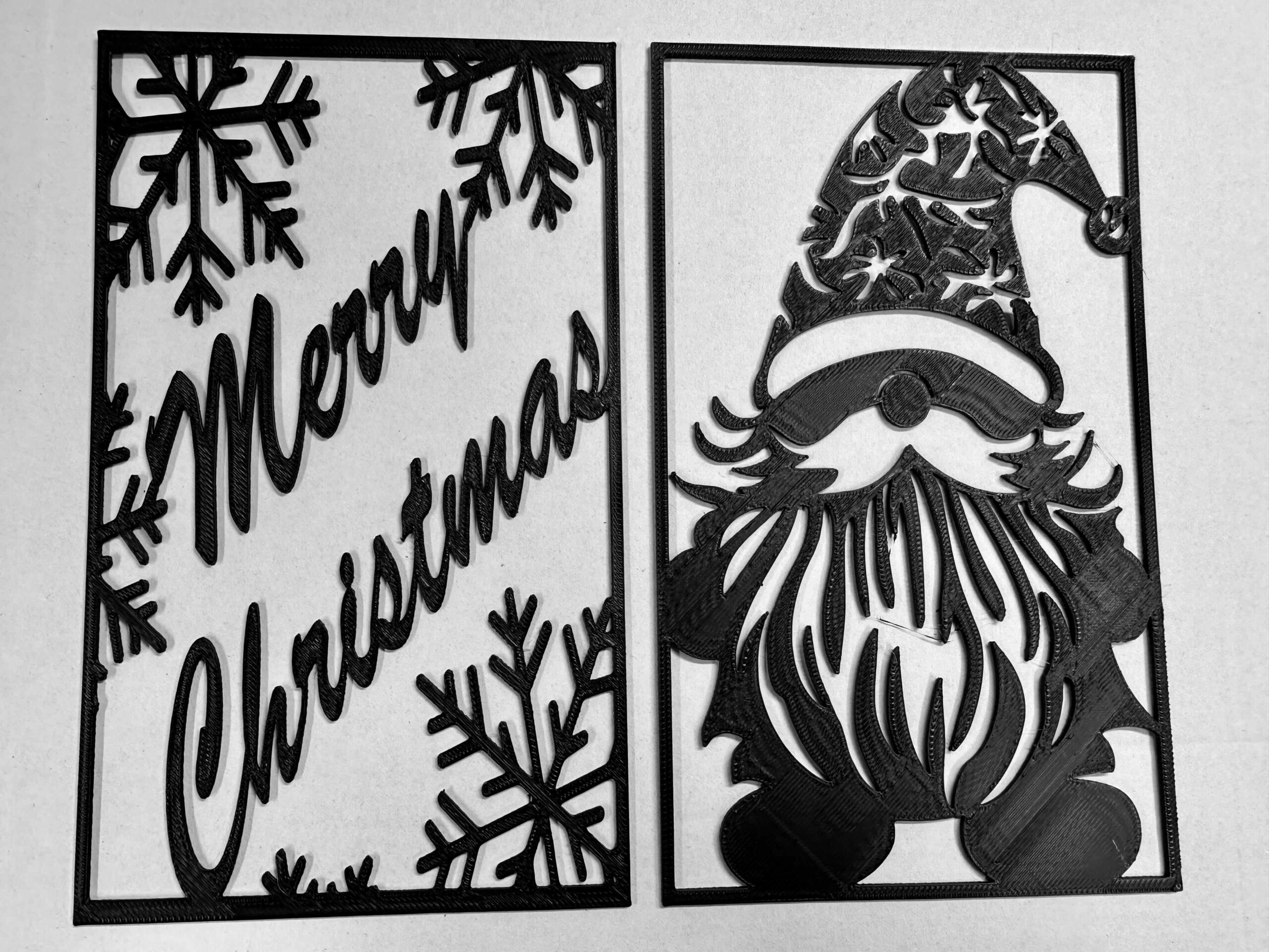 Lantern Inserts - Merry Christmas