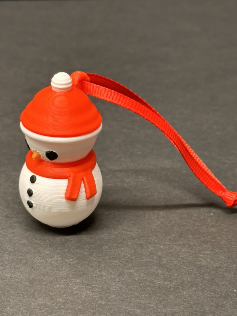 Mini Snow Man Ornament