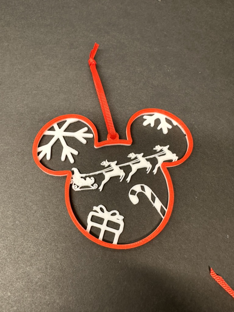 Mickey Ears - Translucent Red - Sleight & Reindeer