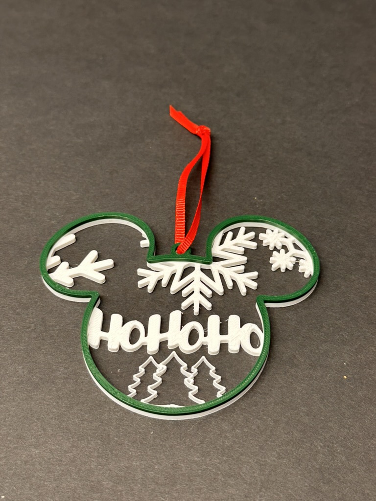 Mickey Ears - Green - Ho Ho Ho